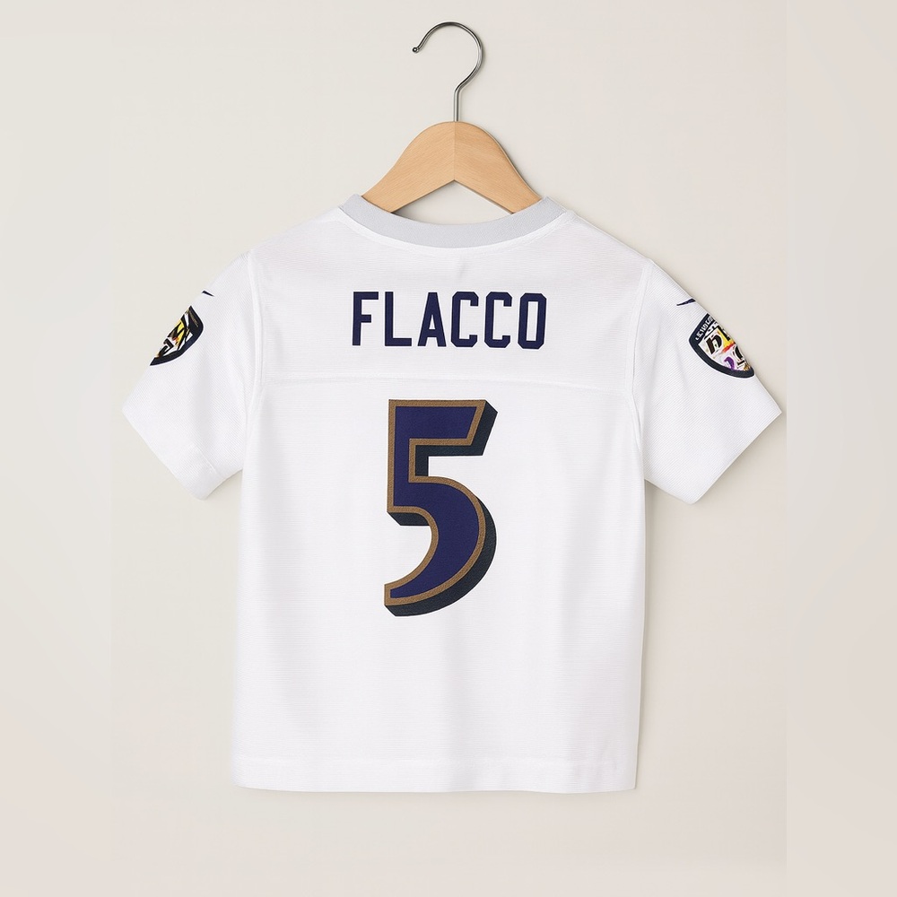Kids White Sports Jersey